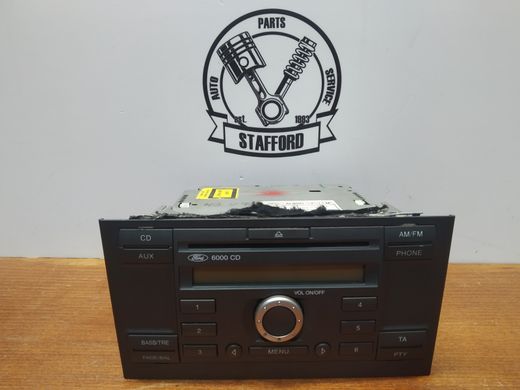Магнитофон радио, CD черные кнопки Ford Mondeo '03-'07