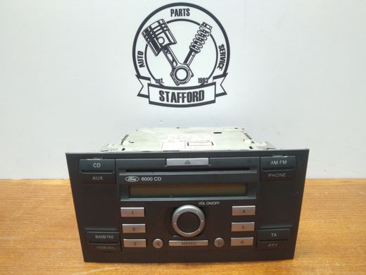 Магнітофон радіо, CD сірі кнопки Ford Mondeo '03-'07