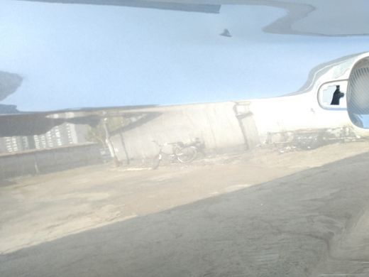 Дверь задняя левая голая темносерая J7 4, 5 дв. седаны Ford Focus '11-'18