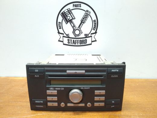 Магнітофон радіо, CD Ford Focus '04-'08/C-Max '03-'10/Connect '06-'09/Fiesta '05-'08/Fusion '05-'12