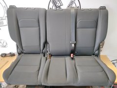 Задні сидіння (диван) чорна тканина сіра нитка дефект Ford Kuga '16-