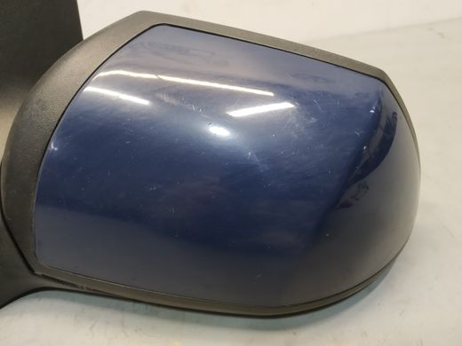 Зеркало боковое левое механическое синее дефект Ford Mondeo '00-'03