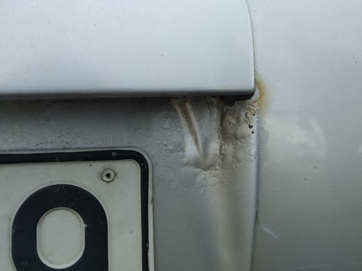 Крышка багажника с замочной скважиной серая 4 дв. универсал Ford Mondeo '00-'07