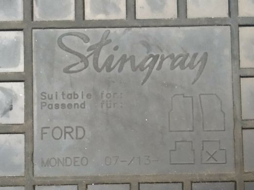 Коврики напольные перед/зад резина комплект не ориг. Ford Mondeo '07-'14