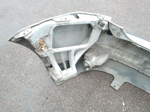Бампер задний голый серый ZJNC 5 дв. седан дефект Ford Focus '04-'08