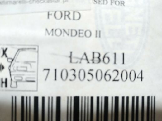 Фара протитуманна (ПТФ) права Ford Mondeo '00-'03