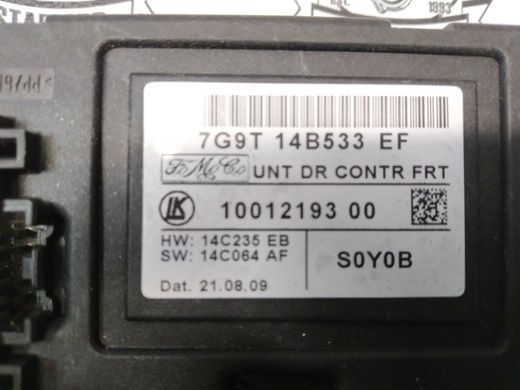 Комп'ютер дверей (блок комфорту) перед лівої Ford Mondeo '08-'09/S-Max '08-'09