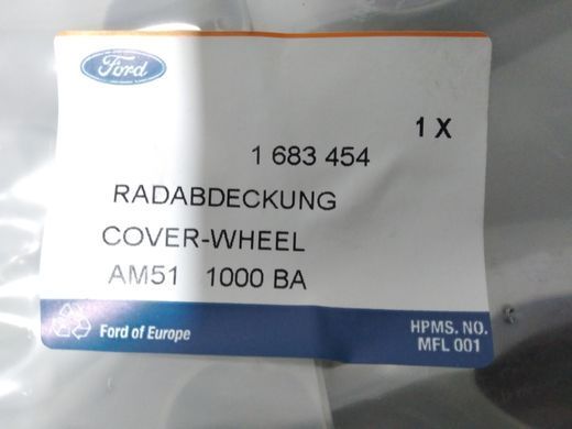 Колпак колесный 16" Ford Focus '04-'18/C-Max '03-'19/Mondeo '00-'22/Kuga '08-'12