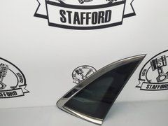 Форточка (глухое стекло) задняя правая хром. Ford Edge '16-
