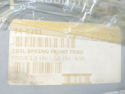 Пружина передняя 1.8 2.0 бензин Ford Focus '98-'05