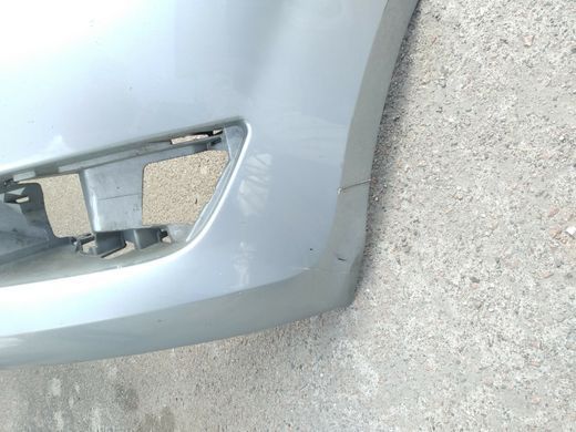 Бампер передний серебристый 8PSC в сборе с решетками и кроншт деф Ford Mondeo '08-'14